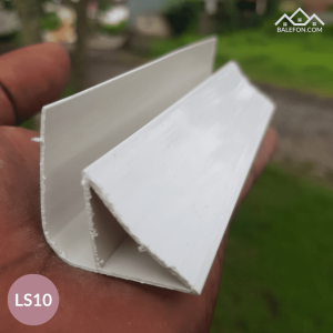 Lis Pinggir Putih Glosy