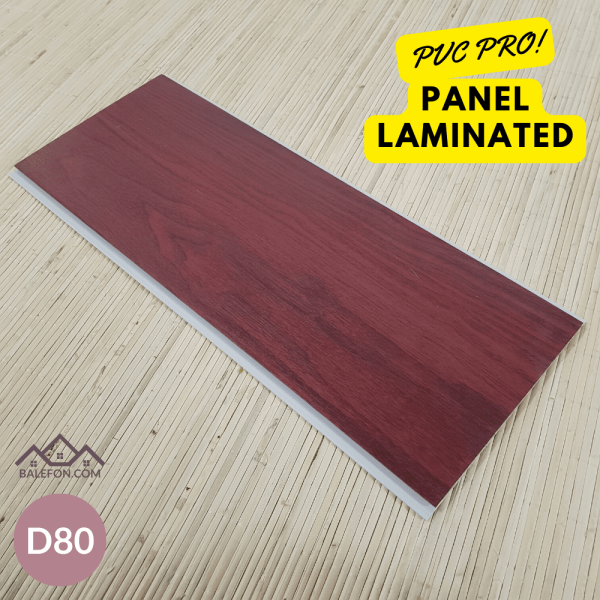 Plafon PVC Laminated Coklat