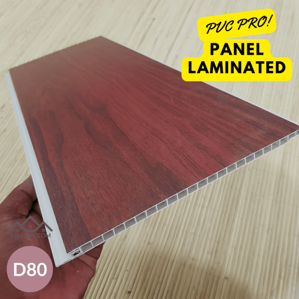 Plafon PVC Laminated Coklat