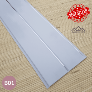 balefon plafon pvc motif putih nat